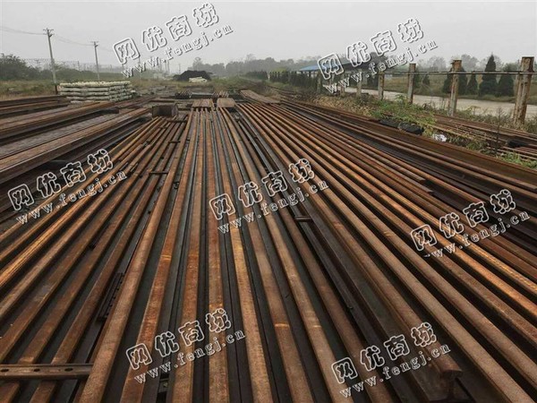 广西地区废旧钢轨回收