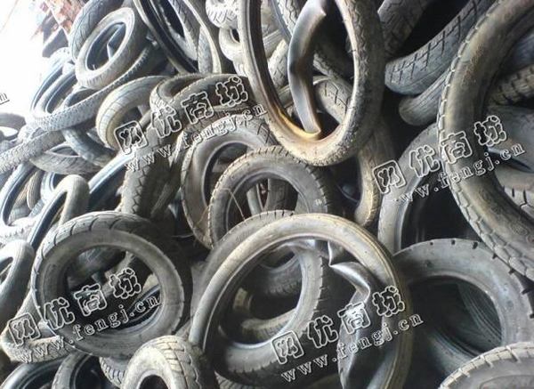 江西地区摩托车、自行车轮胎回收