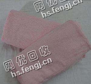 浅色涤棉毛巾下脚料回收