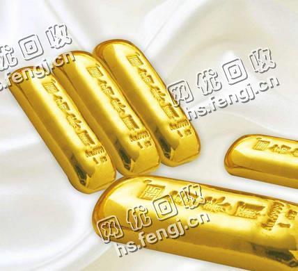 广州天河区千足金金条回收