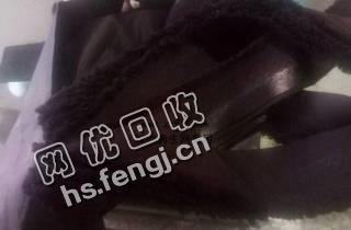 黑色化纤箱包边角料回收
