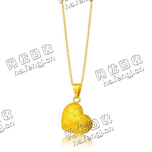 张家口地区千足金吊坠回收