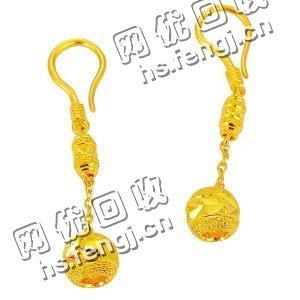 千足金耳环回收