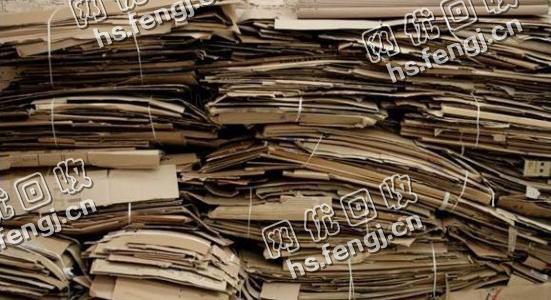 上海地区废黄纸板回收