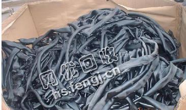 轮胎厂下来的边角料回收