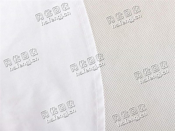 白色涤棉下脚料回收