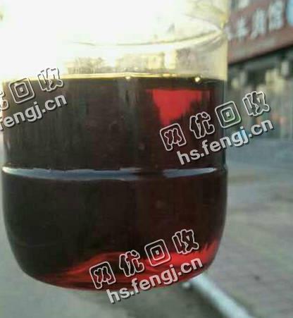 北京朝阳区红色导热油回收