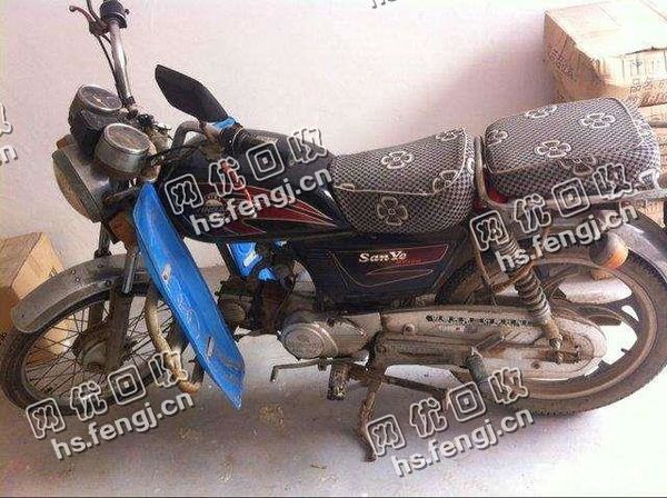 铝材质男士报废摩托车回收