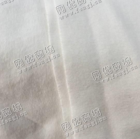 纯棉针织本白碎布回收