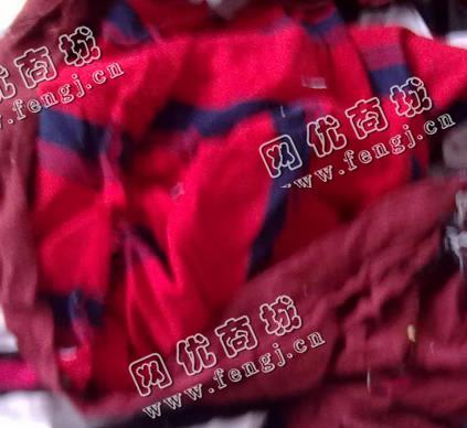 纯棉针织深色碎布回收