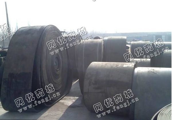 钢厂用传冷料输送带回收