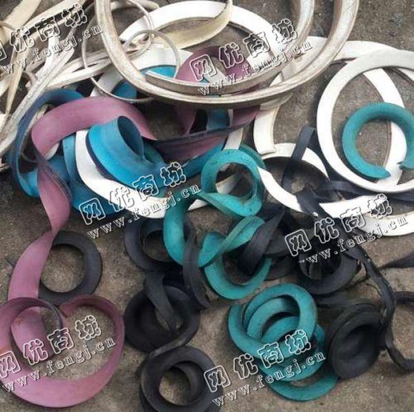 杂色橡胶边料回收