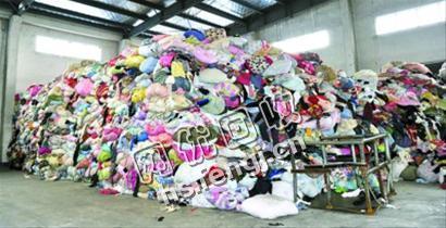 河南商丘地区旧衣服统货回收
