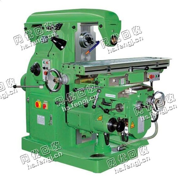 回收一台二手X62W升降台铣床