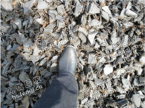 钢丝胎胶块回收