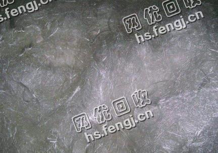 白色涤纶废丝回收