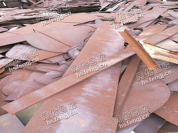 6个厚钢板在线回收