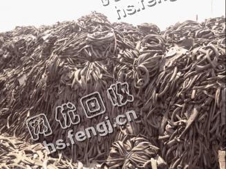 山东地区红色自行车内胎回收