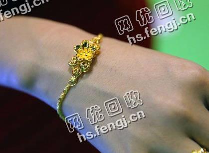 湖南岳阳地区老陈二手万足金回收