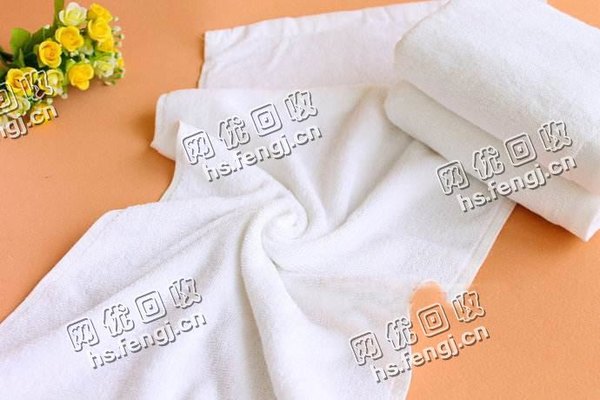 优质白色浴巾回收