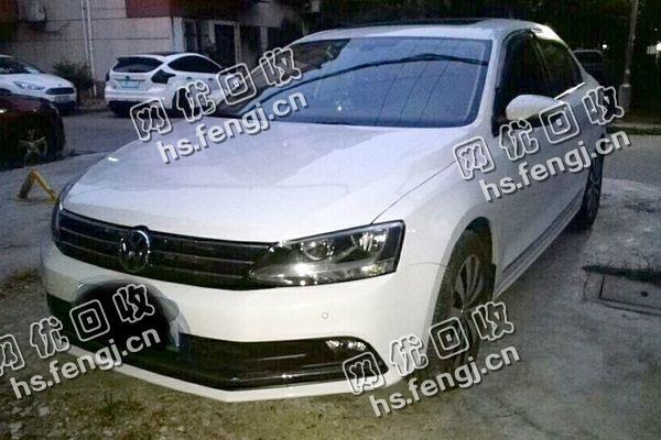 大众速腾14年1.6L带电动天窗二手车回收