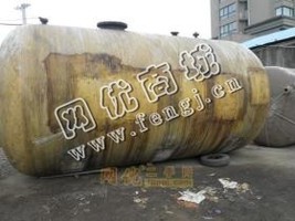 出售二手50吨玻璃钢储罐