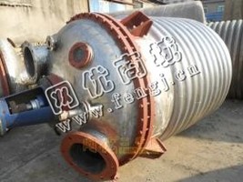 出售二手5吨不锈钢反应锅