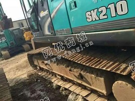 出售一台12年神钢210超8挖掘机