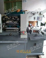 出售二手力锋210电脑高速圆压平商标机