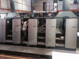 出售一台02年德国海徳堡cd74-5色高配印刷机