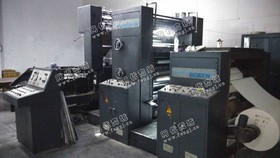 出售一台二手98年北人轮转1880印刷机