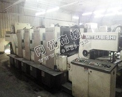 出售一台07年7月北人印刷机械股份有限公司产三菱DIAMCND1000B四开四色平板胶印机