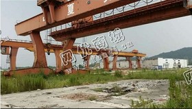 出售一台07年无锡产L形32T，5吨龙门吊，跨度26米