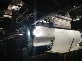 出售一台韩国理合定型机3、4米门幅!8相！o8年出厂导热油配置