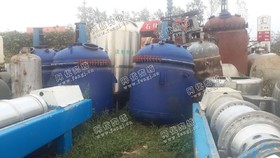 出售二手3000L搪瓷反应釜