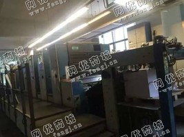 出售一台02年德国高堡105五色印刷机