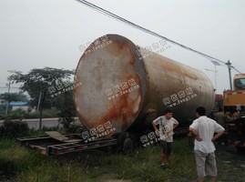 出售二手100立方玻璃钢罐