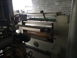 1.1米干膜机320大滚筒，油加温13年转让
