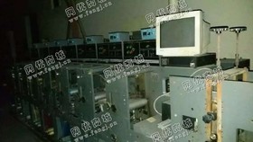 出售一台上海紫光产254.7+1卷筒柔印机