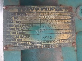 出售1台400kw沃尔沃发电机