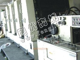 出售二手93年秋山BT32对开四色胶印机