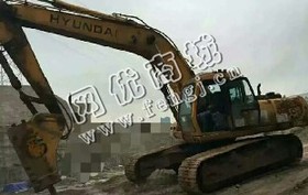 出售一台现代300-5挖掘机带150锤