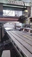 出售1台青岛永立2-6米重型龙门铣床