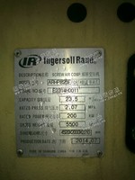 出售14年英格索兰825空压机