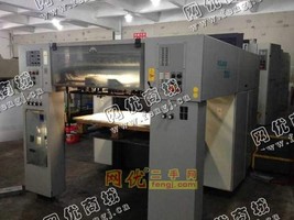 出售二手01年罗兰704四色高配印刷机