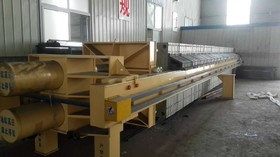 出售京津排300平方自动拉板厢式压滤机