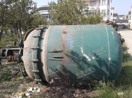 出售二手1500l搪瓷反应釜