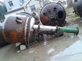 出售二手1000L不锈钢电加热反应釜