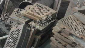 汉沽出售废锰钢60吨