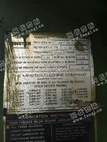 出售二手美国MINSTER100吨冲床一台